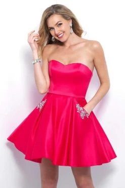 Blush By Alexia Designs Cocktail Dresses Intrigue - 363 Strapless Sweetheart A-line Dress