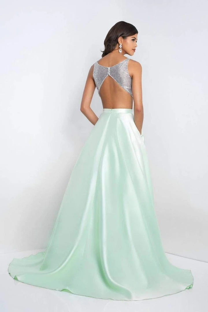 Blush By Alexia Designs Intrigue - 419 Two Piece Bateau A-line Dress 5 Blush By Alexia Designs Intrigue - 419 Two Piece Bateau A-line Dress