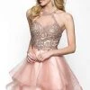 Blush By Alexia Designs Intrigue - 472 Glittering Metallic Lace Tulle A-line Dress 1 Blush By Alexia Designs Intrigue - 472 Glittering Metallic Lace Tulle A-line Dress