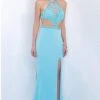 Blush By Alexia Designs Intrigue - Beaded Illusion Jewel Neckline With Side Slit Gown 178 Formal Gowns 1 Blush By Alexia Designs Intrigue - Beaded Illusion Jewel Neckline With Side Slit Gown 178 Formal Gowns