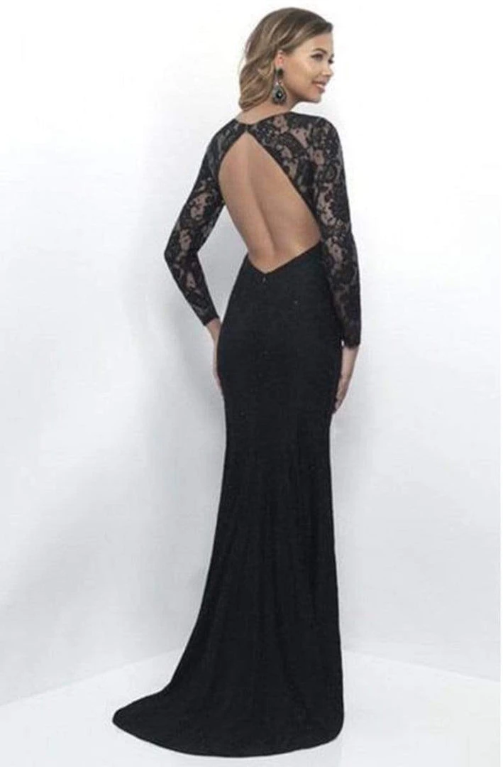 Blush By Alexia Designs Formal Gowns Intrigue - Long Sleeve Lace Sheath Evening Gown 258 4 Blush By Alexia Designs Formal Gowns Intrigue - Long Sleeve Lace Sheath Evening Gown 258