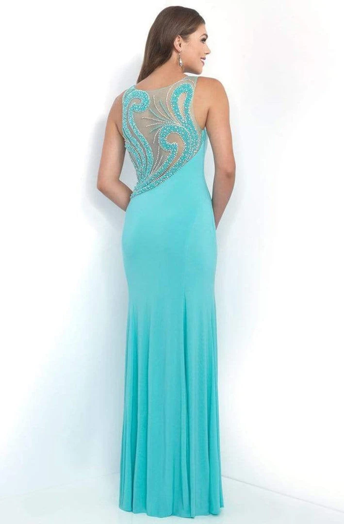 Blush By Alexia Designs Formal Gowns Intrigue - Rhinestone Embellished Illusion Bateau Neck Dress 150 4 Blush By Alexia Designs Formal Gowns Intrigue - Rhinestone Embellished Illusion Bateau Neck Dress 150