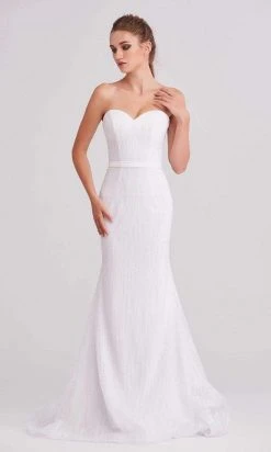 J'Adore Dresses - J15001 Sweetheart Glitter Tulle Trumpet Dress Formal Gowns 9 J'Adore Dresses - J15001 Sweetheart Glitter Tulle Trumpet Dress Formal Gowns