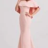J'Adore Dresses - J15010 Off Shoulder Satin Mermaid Gown Formal Gowns 1 J'Adore Dresses - J15010 Off Shoulder Satin Mermaid Gown Formal Gowns