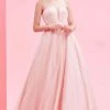 J'Adore Dresses - J16004 Strapless Sparkle Tulle Ballgown Formal Gowns 2 J'Adore Dresses - J16004 Strapless Sparkle Tulle Ballgown Formal Gowns