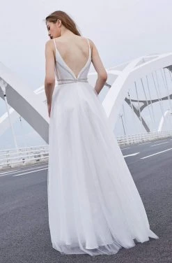 Formal Gowns J'Adore Dresses - J16021 Plunging V-Neck Pleated Ballgown 12 Formal Gowns J'Adore Dresses - J16021 Plunging V-Neck Pleated Ballgown