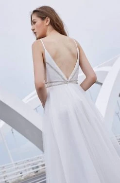 Formal Gowns J'Adore Dresses - J16021 Plunging V-Neck Pleated Ballgown 13 Formal Gowns J'Adore Dresses - J16021 Plunging V-Neck Pleated Ballgown