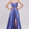 Formal Gowns J'Adore Dresses - J16031 Strapless Sweetheart High Slit Silky Satin Gown 1 Formal Gowns J'Adore Dresses - J16031 Strapless Sweetheart High Slit Silky Satin Gown
