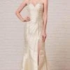 J'Adore Dresses - J18047 Bead-Trimmed High Slit Mermaid Gown