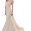 Formal Gowns J'Adore Dresses - J11349 Illusion Jewel Back Paneled Long Gown 1 Formal Gowns J'Adore Dresses - J11349 Illusion Jewel Back Paneled Long Gown