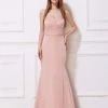 Formal Gowns J'Adore Dresses - J12013 Strapless Fold-Trimmed Long Trumpet Gown 1 Formal Gowns J'Adore Dresses - J12013 Strapless Fold-Trimmed Long Trumpet Gown