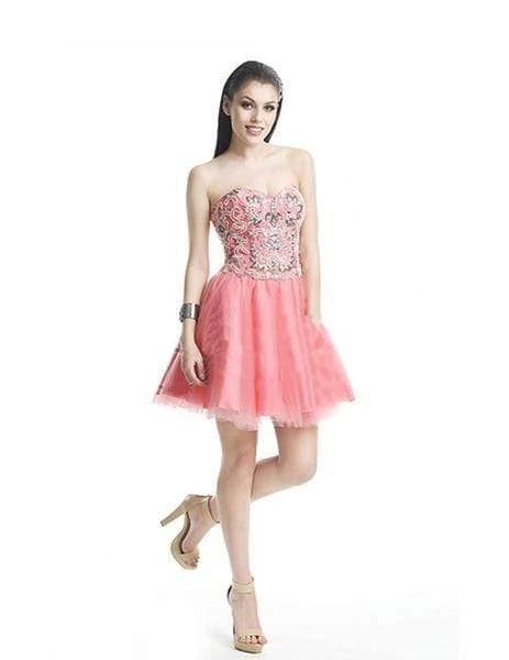 J'Adore Dresses - J5058 Pearl Beaded Strapless A-line Dress 4 J'Adore Dresses - J5058 Pearl Beaded Strapless A-line Dress