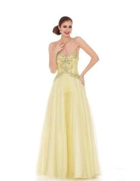 J'Adore Dresses - J6028 Strapless Jeweled Ruched Bodice Ballgown Formal Gowns 5 J'Adore Dresses - J6028 Strapless Jeweled Ruched Bodice Ballgown Formal Gowns