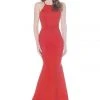J'Adore Dresses - J7036 Halter Neck Long Mermaid Gown Formal Gowns 2 J'Adore Dresses - J7036 Halter Neck Long Mermaid Gown Formal Gowns