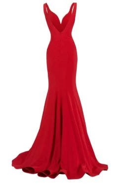 Janique - JQ1820 Sleeveless Vibrant Crepe Mermaid Gown 15 Janique - JQ1820 Sleeveless Vibrant Crepe Mermaid Gown