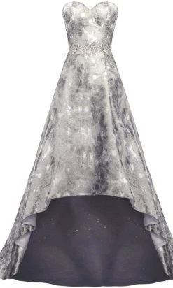 Formal Gowns Janique - Strapless Sweetheart Hi-Lo A Line Gown C1680