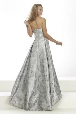 Formal Gowns Janique - Strapless Sweetheart Hi-Lo A Line Gown C1680