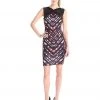 Jax - 1ZBJ93M Multi-Colored V Printed Dress