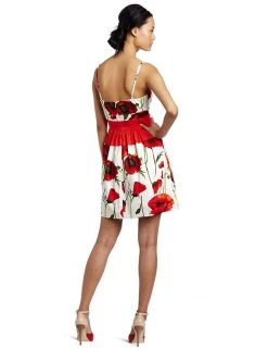 Jessica Simpson - Sleeveless Floral Cocktail Dress JS2P3632 Cocktail Dresses