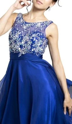 Aspeed Design - Jewel Embellished Layered Chiffon Prom Dress 9 Aspeed Design - Jewel Embellished Layered Chiffon Prom Dress
