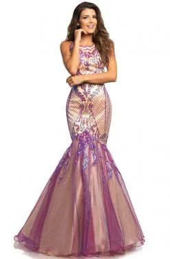 Formal Gowns Johnathan Kayne - 2018 Sequin Embellished Scoop Mermaid Gown 7 Formal Gowns Johnathan Kayne - 2018 Sequin Embellished Scoop Mermaid Gown