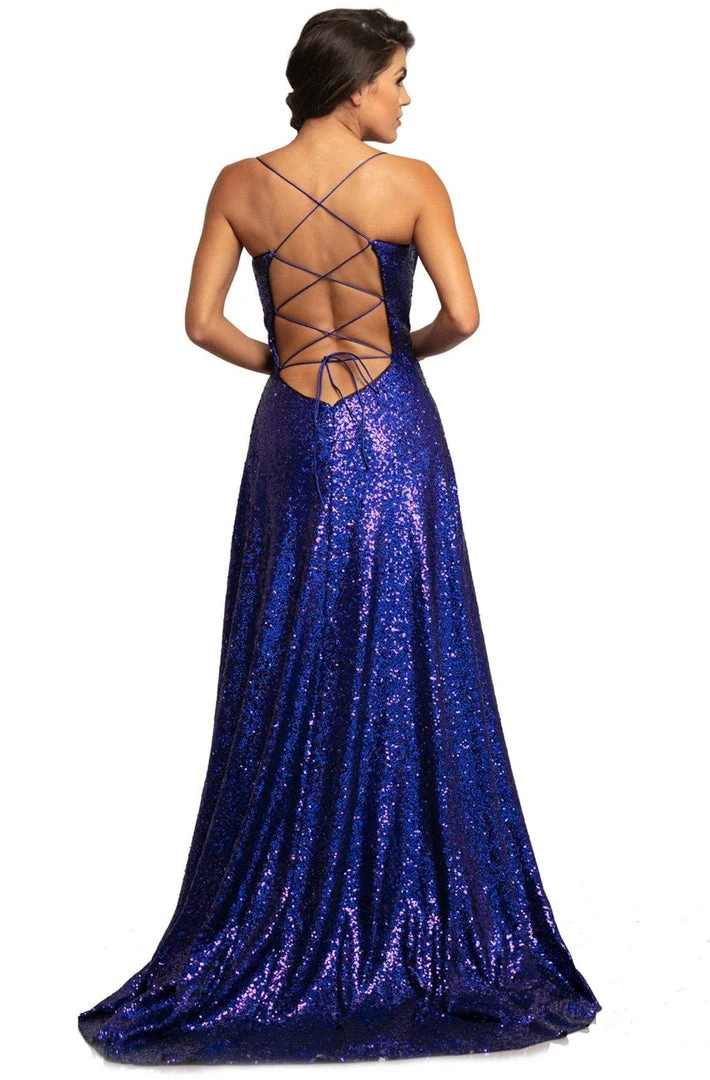 Formal Gowns Johnathan Kayne - 2022 Embellished Scoop Neck A-line Gown 5 Formal Gowns Johnathan Kayne - 2022 Embellished Scoop Neck A-line Gown