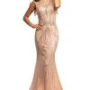 Formal Gowns Johnathan Kayne - 2042 Embellished Bateau Trumpet Dress 2 Formal Gowns Johnathan Kayne - 2042 Embellished Bateau Trumpet Dress