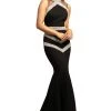 Johnathan Kayne - 2048 Embellished High Neck Trumpet Dress 1 Johnathan Kayne - 2048 Embellished High Neck Trumpet Dress