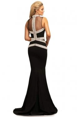 Johnathan Kayne - 2048 Embellished High Neck Trumpet Dress 5 Johnathan Kayne - 2048 Embellished High Neck Trumpet Dress