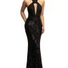 Johnathan Kayne - 2050 Halter Neck Embellished Sheath Dress Formal Gowns 2 Johnathan Kayne - 2050 Halter Neck Embellished Sheath Dress Formal Gowns