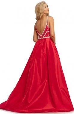 Formal Gowns Johnathan Kayne - 2052 Embellished Dress With Ballgown Overskirt