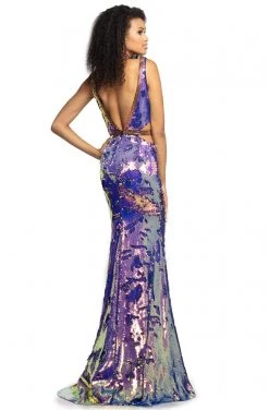 Johnathan Kayne - 2092 Sequin Embellished Sheath Dress