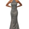 Johnathan Kayne - 2096 High Halter Neck Trumpet Dress With Train Formal Gowns 1 Johnathan Kayne - 2096 High Halter Neck Trumpet Dress With Train Formal Gowns