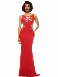 Formal Gowns Johnathan Kayne - 573 Sleeveless Jeweled Cutout Gown 8 Formal Gowns Johnathan Kayne - 573 Sleeveless Jeweled Cutout Gown