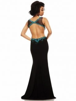 Formal Gowns Johnathan Kayne - 573 Sleeveless Jeweled Cutout Gown 10 Formal Gowns Johnathan Kayne - 573 Sleeveless Jeweled Cutout Gown