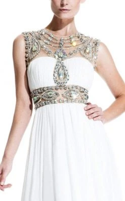 Johnathan Kayne - 596 Jeweled Illusion A-Line Gown Formal Gowns 15 Johnathan Kayne - 596 Jeweled Illusion A-Line Gown Formal Gowns