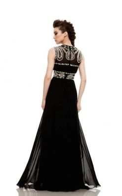 Johnathan Kayne - 596 Jeweled Illusion A-Line Gown Formal Gowns 12 Johnathan Kayne - 596 Jeweled Illusion A-Line Gown Formal Gowns