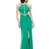 Formal Gowns Johnathan Kayne - 6008 Embellished Halter Sheath Dress 2 Formal Gowns Johnathan Kayne - 6008 Embellished Halter Sheath Dress