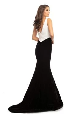 Johnathan Kayne - 9019 Fully Studded Bodice Velvet Mermaid Gown 13 Johnathan Kayne - 9019 Fully Studded Bodice Velvet Mermaid Gown