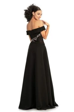 Johnathan Kayne - 9023 Versatile Beaded Off Shoulder Jumpsuit Formal Gowns