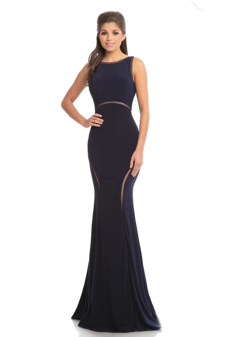Johnathan Kayne - 9042 Contoured Illusion Stripe Mermaid Gown Formal Gowns 3 Johnathan Kayne - 9042 Contoured Illusion Stripe Mermaid Gown Formal Gowns
