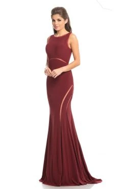 Johnathan Kayne - 9042 Contoured Illusion Stripe Mermaid Gown Formal Gowns 8 Johnathan Kayne - 9042 Contoured Illusion Stripe Mermaid Gown Formal Gowns