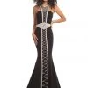 Johnathan Kayne - 9051 Bead Embellished Halter Trumpet Gown Formal Gowns 1 Johnathan Kayne - 9051 Bead Embellished Halter Trumpet Gown Formal Gowns