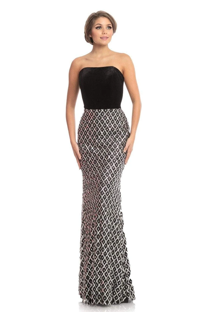 Formal Gowns Johnathan Kayne - 9053 Embellished Trumpet Dress With Overskirt 3 Formal Gowns Johnathan Kayne - 9053 Embellished Trumpet Dress With Overskirt