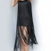 Cocktail Dresses Jovani - 3342 Fringe Semi-Sweetheart Romper Dress 2 Cocktail Dresses Jovani - 3342 Fringe Semi-Sweetheart Romper Dress