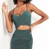 JVN By Jovani Jovani - JVN04562 Two Piece Plunging V Neck Sheath Dress 2 JVN By Jovani Jovani - JVN04562 Two Piece Plunging V Neck Sheath Dress