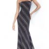 JVN By Jovani Formal Gowns Jovani - JVN1167 Bedazzled Strapless Evening Gown 2 JVN By Jovani Formal Gowns Jovani - JVN1167 Bedazzled Strapless Evening Gown