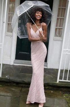 JVN By Jovani Formal Gowns Jovani - JVN62488SC Sleeveless V Neck Allover Lace Fitted Dress 8 JVN By Jovani Formal Gowns Jovani - JVN62488SC Sleeveless V Neck Allover Lace Fitted Dress