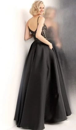 JVN By Jovani Jovani - JVN62510 Beaded Sweetheart Ballgown With Side Pockets