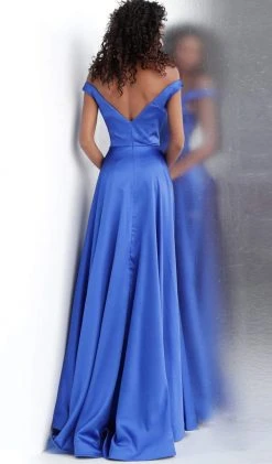 JVN By Jovani Jovani - JVN67752 Off-Shoulder Long A-line Dress With Slit 7 JVN By Jovani Jovani - JVN67752 Off-Shoulder Long A-line Dress With Slit
